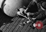 Image of Operations aboard a US Coast Artillery Mine Planter vessel Delaware Bay United States USA, 1939, second 31 stock footage video 65675049267