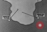 Image of plotting positions of planted mines in coastal waters Atlantic Ocean, 1939, second 17 stock footage video 65675049269