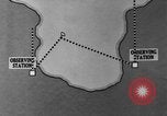 Image of plotting positions of planted mines in coastal waters Atlantic Ocean, 1939, second 18 stock footage video 65675049269
