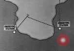 Image of plotting positions of planted mines in coastal waters Atlantic Ocean, 1939, second 19 stock footage video 65675049269