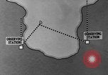 Image of plotting positions of planted mines in coastal waters Atlantic Ocean, 1939, second 21 stock footage video 65675049269