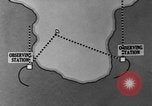 Image of plotting positions of planted mines in coastal waters Atlantic Ocean, 1939, second 23 stock footage video 65675049269