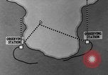 Image of plotting positions of planted mines in coastal waters Atlantic Ocean, 1939, second 24 stock footage video 65675049269