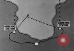 Image of plotting positions of planted mines in coastal waters Atlantic Ocean, 1939, second 25 stock footage video 65675049269
