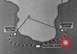 Image of plotting positions of planted mines in coastal waters Atlantic Ocean, 1939, second 29 stock footage video 65675049269