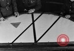 Image of plotting positions of planted mines in coastal waters Atlantic Ocean, 1939, second 34 stock footage video 65675049269
