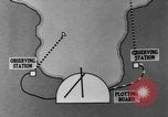 Image of plotting positions of planted mines in coastal waters Atlantic Ocean, 1939, second 45 stock footage video 65675049269