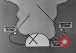 Image of plotting positions of planted mines in coastal waters Atlantic Ocean, 1939, second 46 stock footage video 65675049269