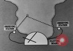Image of plotting positions of planted mines in coastal waters Atlantic Ocean, 1939, second 48 stock footage video 65675049269