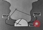 Image of plotting positions of planted mines in coastal waters Atlantic Ocean, 1939, second 49 stock footage video 65675049269