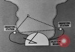 Image of plotting positions of planted mines in coastal waters Atlantic Ocean, 1939, second 54 stock footage video 65675049269