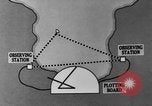 Image of plotting positions of planted mines in coastal waters Atlantic Ocean, 1939, second 56 stock footage video 65675049269