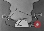 Image of plotting positions of planted mines in coastal waters Atlantic Ocean, 1939, second 58 stock footage video 65675049269
