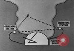 Image of plotting positions of planted mines in coastal waters Atlantic Ocean, 1939, second 59 stock footage video 65675049269