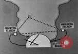 Image of plotting positions of planted mines in coastal waters Atlantic Ocean, 1939, second 60 stock footage video 65675049269