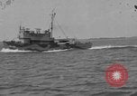 Image of Crew of USS Pilot AM-104 deploys and retrieves cables Chesapeake Bay, 1939, second 12 stock footage video 65675049270