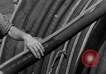 Image of Crew of USS Pilot AM-104 deploys and retrieves cables Chesapeake Bay, 1939, second 31 stock footage video 65675049270
