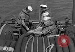 Image of Crew of USS Pilot AM-104 deploys and retrieves cables Chesapeake Bay, 1939, second 38 stock footage video 65675049270