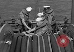 Image of Crew of USS Pilot AM-104 deploys and retrieves cables Chesapeake Bay, 1939, second 45 stock footage video 65675049270