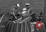 Image of Crew of USS Pilot AM-104 deploys and retrieves cables Chesapeake Bay, 1939, second 49 stock footage video 65675049270