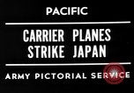 Standbild alliierten Luftangriffe Japan, 1944, aus Sekunde 6 historischem Filmmaterial Videoclip 65675049277