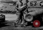 Standbild Meine Antenne zur Festlegung von B-29 bomber Marianen, 1944, aus Sekunde 58 historischem Filmmaterial Videoclip 65675049278