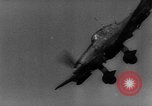 Standbild Deutsche Stuka Ebenen europäische Theater, 1944, aus Sekunde 55 historischem Filmmaterial Videoclip 65675049284