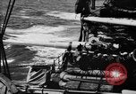 Image of gun crew aiming Atlantic Ocean, 1923, second 54 stock footage video 65675049293