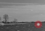 Standbild Fluss mit Docks für kleine Boote United States USA, 1943, aus Sekunde 12 historischem Filmmaterial Videoclip 65675049296