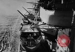 Image of Nazi German battleship World War 2 Atlantic Ocean, 1943, second 8 stock footage video 65675049302
