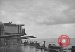 Standbild USS New Mexico Brände 5 inch guns Pazifik, 1944, aus Sekunde 9 historischem Filmmaterial Videoclip 65675049304