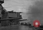 Standbild USS New Mexico Brände 5 inch guns Pazifik, 1944, aus Sekunde 22 historischem Filmmaterial Videoclip 65675049304