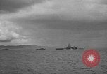 Standbild USA Schlachtschiff Colorado Pazifik, 1944, aus Sekunde 1 historischem Filmmaterial Videoclip 65675049306