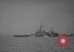 Standbild USA Schlachtschiff Colorado Pazifik, 1944, aus Sekunde 11 historischem Filmmaterial Videoclip 65675049306