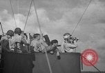 Standbild USA Schlachtschiff Colorado Pazifik, 1944, aus Sekunde 61 historischem Filmmaterial Videoclip 65675049306