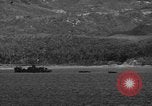 Standbild Tanks explodieren Guam, 1944, aus Sekunde 41 historischem Filmmaterial Videoclip 65675049307