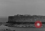 Image of seawall Cherbourg Normandy France, 1944, second 12 stock footage video 65675049315