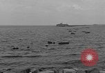 Image of seawall Cherbourg Normandy France, 1944, second 19 stock footage video 65675049315