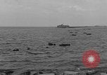 Image of seawall Cherbourg Normandy France, 1944, second 21 stock footage video 65675049315