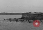 Image of seawall Cherbourg Normandy France, 1944, second 23 stock footage video 65675049315