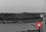 Image of seawall Cherbourg Normandy France, 1944, second 26 stock footage video 65675049315