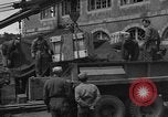 Image of wooden crates Cherbourg Normandy France, 1944, second 11 stock footage video 65675049320
