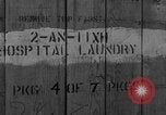 Image of wooden crates Cherbourg Normandy France, 1944, second 31 stock footage video 65675049320
