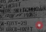 Image of wooden crates Cherbourg Normandy France, 1944, second 38 stock footage video 65675049320