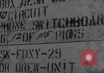 Image of wooden crates Cherbourg Normandy France, 1944, second 39 stock footage video 65675049320