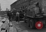 Image of wooden crates Cherbourg Normandy France, 1944, second 60 stock footage video 65675049320
