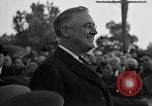 Standbild Franklin D Roosevelt Warm Springs Georgia USA, 1935, aus Sekunde 42 historischem Filmmaterial Videoclip 65675049334