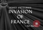 Image of Allied aircraft and paratroopers invade France European Theater, 1944, second 1 stock footage video 65675049349