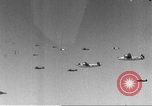 Image of Allied aircraft and paratroopers invade France European Theater, 1944, second 18 stock footage video 65675049349