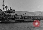 Standbild Winston Churchill Schiff Hafen Neufundland, 1941, aus Sekunde 40 historischem Filmmaterial Videoclip 65675049351